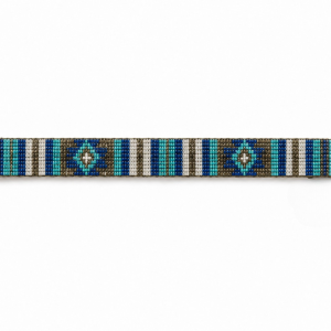Choker Azul Bolitas
